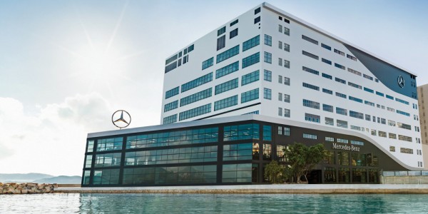 The new Mercedes-Benz Brand Centre opens in Hong Kong