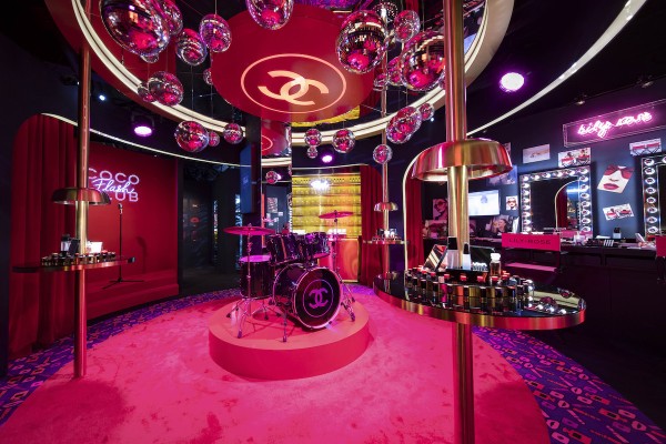 Chanel's Coco Flash Club launch party
