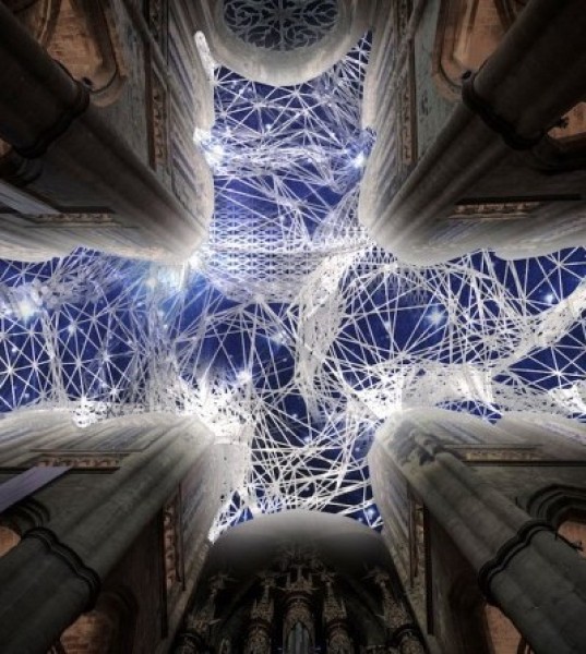 Modern art on a historical canvas