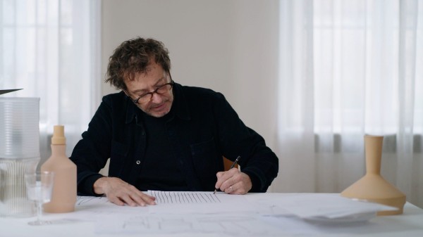 Interview: designer Pierre Charpin back to basics with Saint-Louis crystals