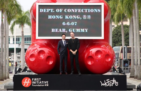 Adrian Cheung collaborates with LA-based artist WhIsBe in outdoor art exhibition