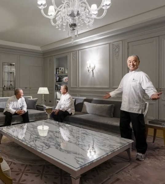 Chef Nobu Matsuhisa On His Newest Paris Outpost and "Nobu" Cuisine