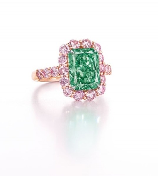 Christie's Asia Sale Leads With World's Largest Fancy Vivid Green Diamond