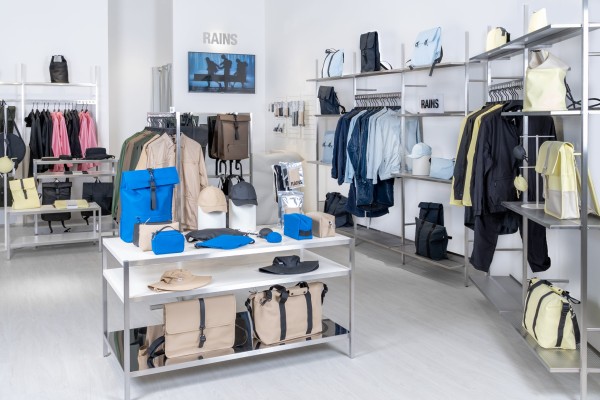 Danish outerwear brand Rains opens its first concept store in Hysan Place