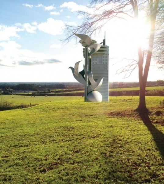 A Stately English Home Becomes the Unlikely Setting for an Outdoor Exhibition of Chinese Sculptures
