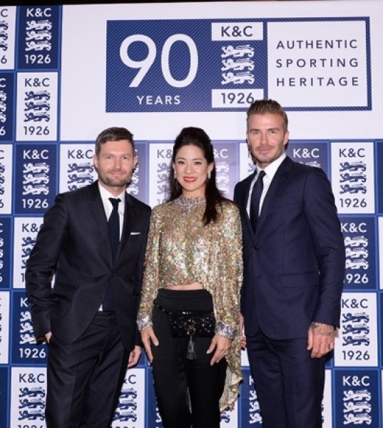 Kent & Curwen Hosts Exclusive Dinner With David Beckham