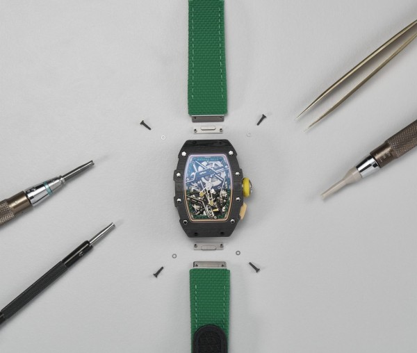 Richard Mille: Revving her engines