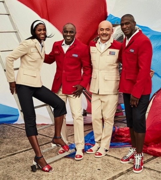 Christian Louboutin Designs Outfits for Cuba's Olympics Team