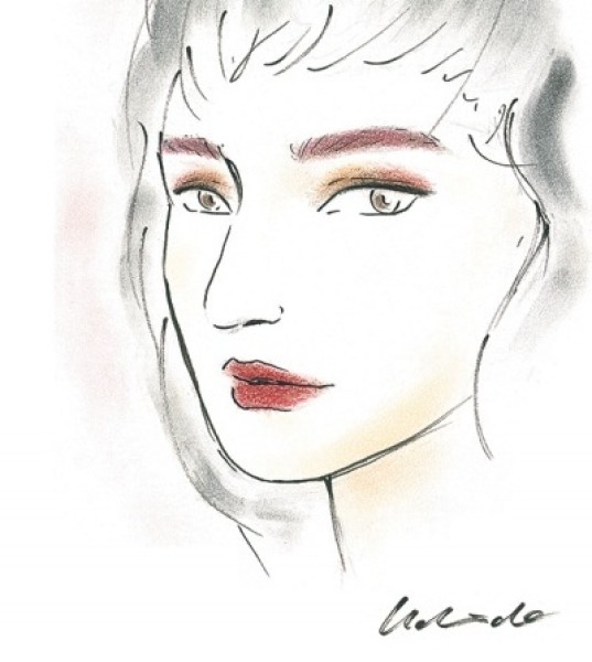 Shu Uemura's Kakuyasu Uchiide Draws the Ideal Tokyo Street Fashionista