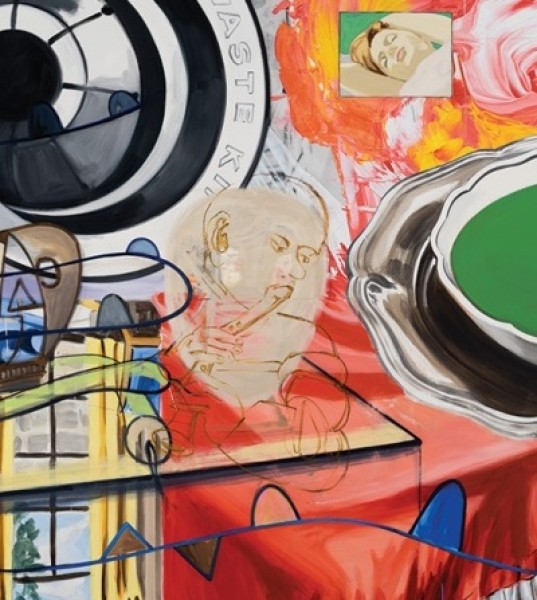 David Salle Creates Art to Amuse and Bemuse
