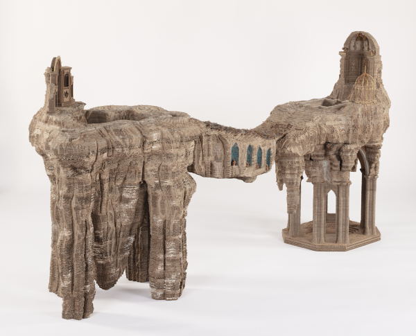 Eva Jospin creates cardboard art for Ruinart