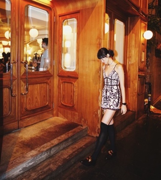 Stella Luna Guests Model for Laurent Segretier at Lane Crawford Party