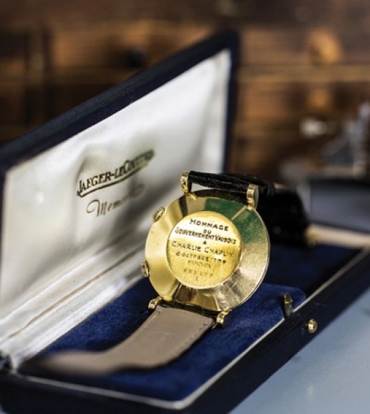 Jaeger-LeCoultre Timepieces Among Treasures at the Charlie Chaplin Museum
