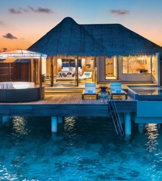 Illuminating Sea Views at W Maldives Fabulous Lagoon Oasis Villa