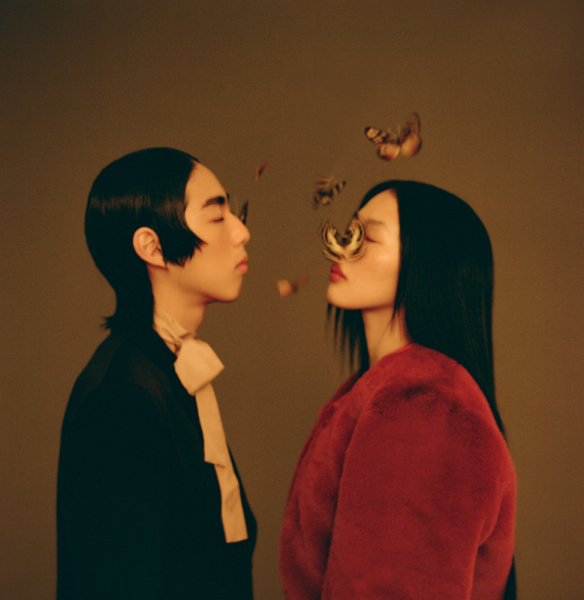 Fashion shoot: Butterfly lovers