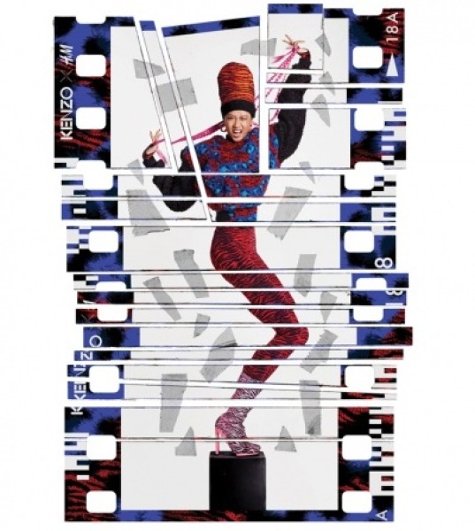 H&M's Collaboration With Kenzo Shot by Jean-Paul Goude Is Fit to Print
