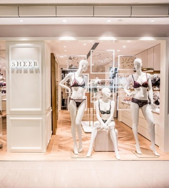 Sheer Delight at Landmark's New Lingerie Haven