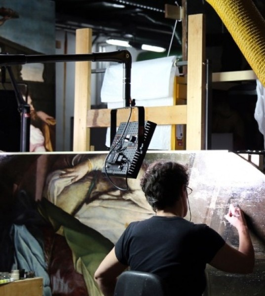 Prada-Backed Restoration Project Sees Vasari Painting Returned to Florence Museum