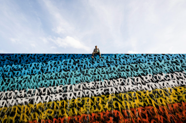 JonOne talks about the roots of freestyle painting