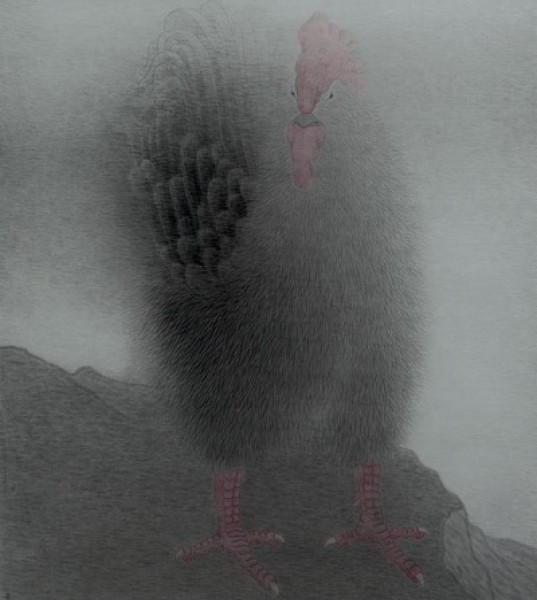 Artist Shao Fan Connects Roosters, Rabbits and Gentlemen in his Work for a Tuscan Winemaker