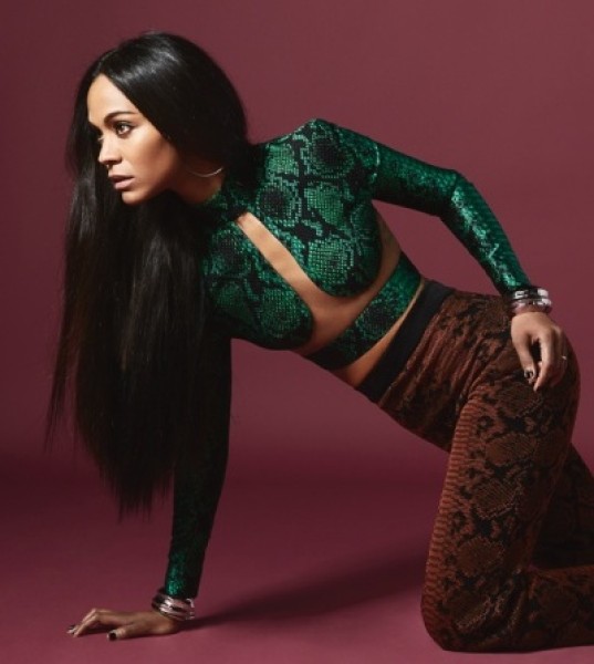 Cover story: Zoe Saldana's intergalactic journey