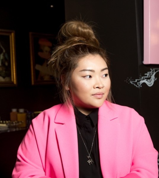 Chloe Bennett's Exhibition Opens at J-Plus Hotel by Yoo
