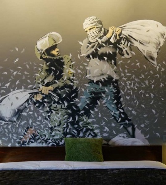 Banksy Opens Hotel in Bethlehem