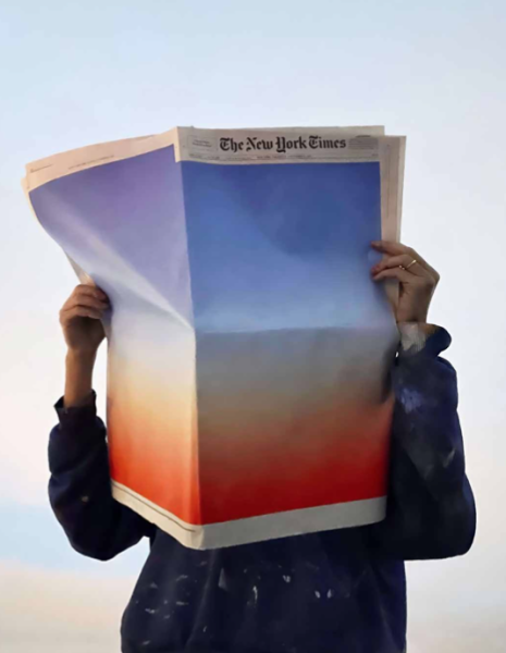 Sho Shibuya on turning The New York Times into art