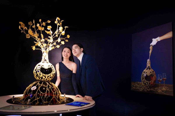 Immersive pop-up from The House of Martell in Central
