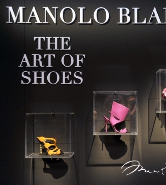 A Bedazzled Manolo Blahnik Could Be Yours