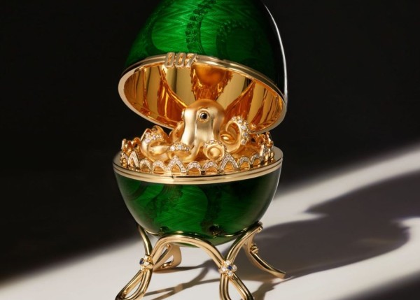 One of a kind Fabergé x 007 Egg Objet revealed