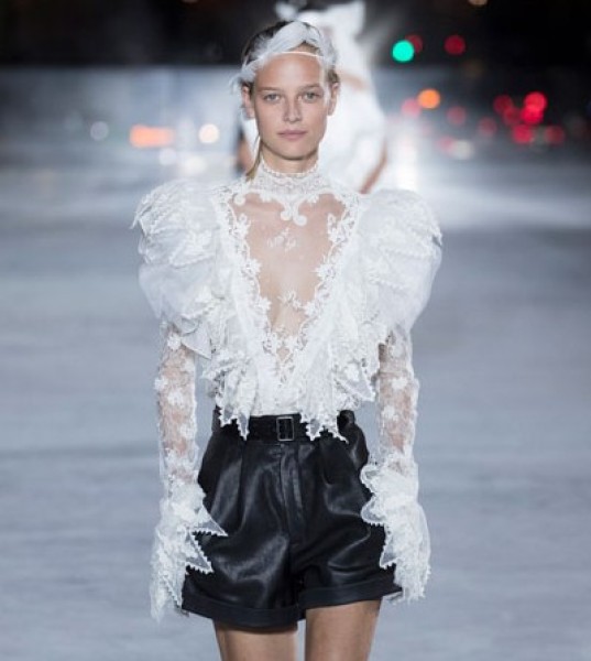 The Best Looks from Saint Laurent's Spring 2018 Collection