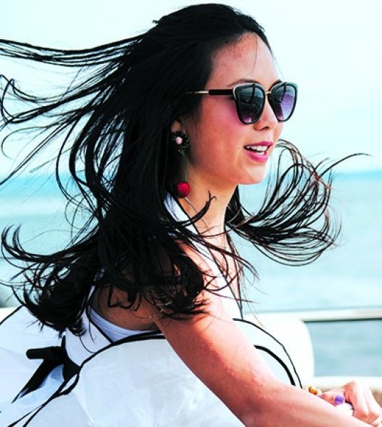 Behind the Wheel of a Monte Carlo Yacht