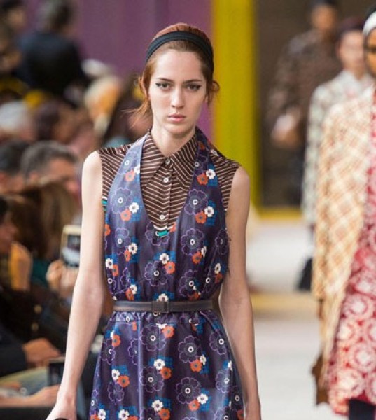 Front Row at Miu Miu Spring/Summer 2018