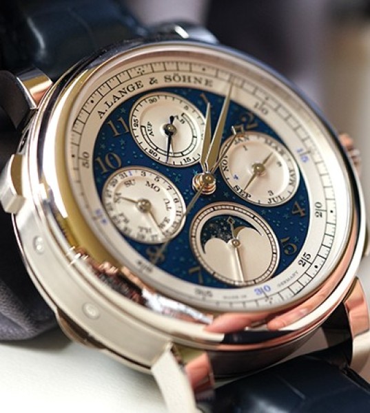 The debut of the A. Lange & Söhne 1815 Rattrapante Perpetual Calendar Handwerkskunst