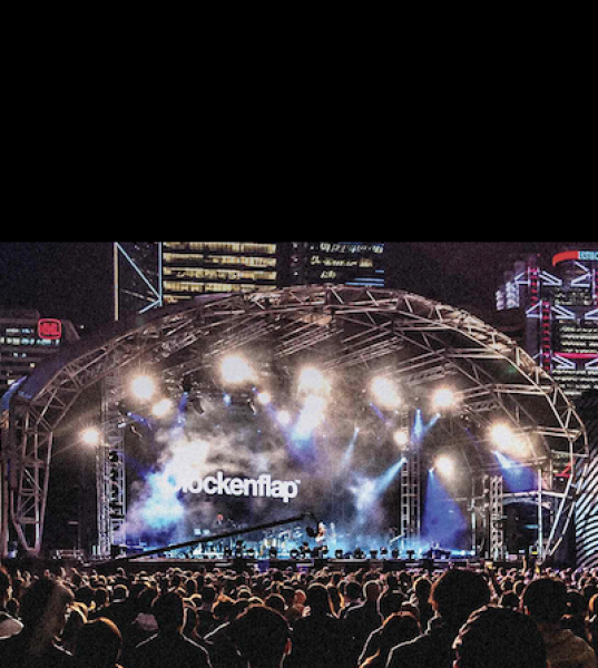 #legend's Clockenflap itinerary