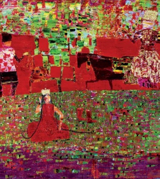 Reza Derakshani: 'The red artist' of Iran