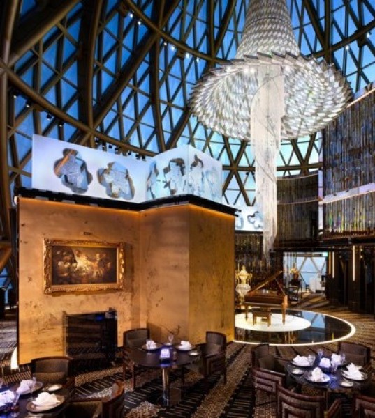 Inside Macau's Grand Lisboa hotel