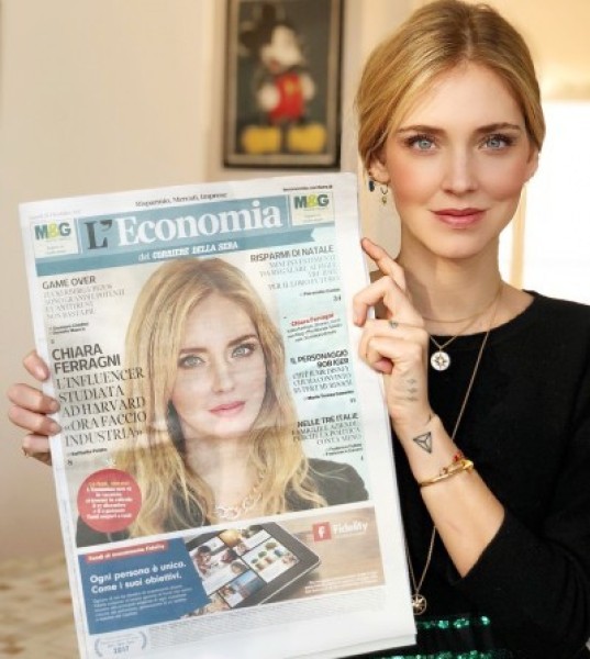 Chiara Ferragni is now CEO and president of The Blonde Salad