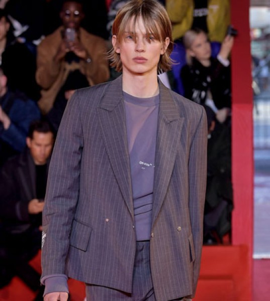 OFF-WHITE goes business casual for its latest fashion show