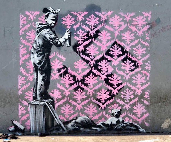 3 new Banksy murals pop up during Paris Fashion Week