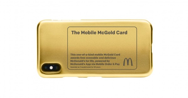 The McDonald's Gold Card: free food for life