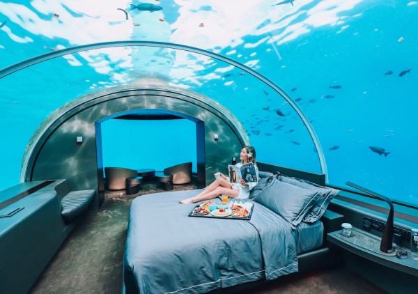 The US$50,000/night experience with world's first undersea villa