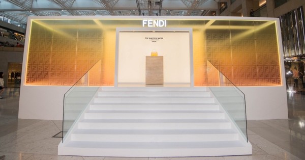 Fendi turns water into art
