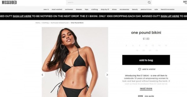 The №1 bikini that broke the internet