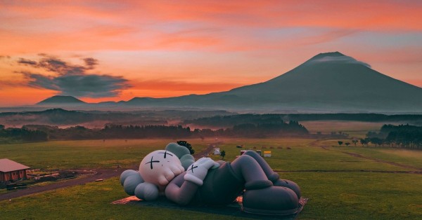 Next stop for "Kaws: Holiday" is Mount Fuji