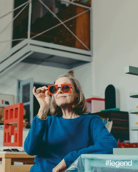 Life through a geometric lens: Max Mara Neoprism sunglasses