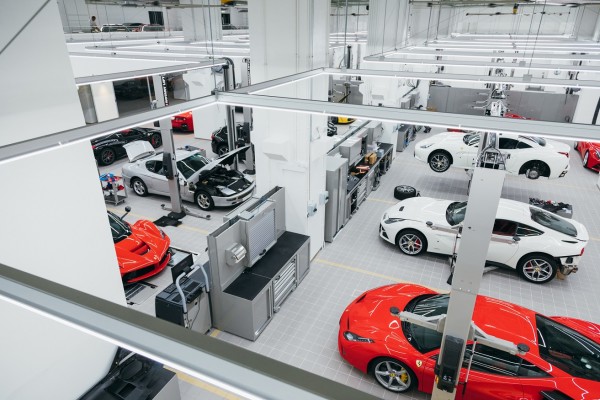 An insight into Blackbird Ferrari's brand new service centre in Hong Kong