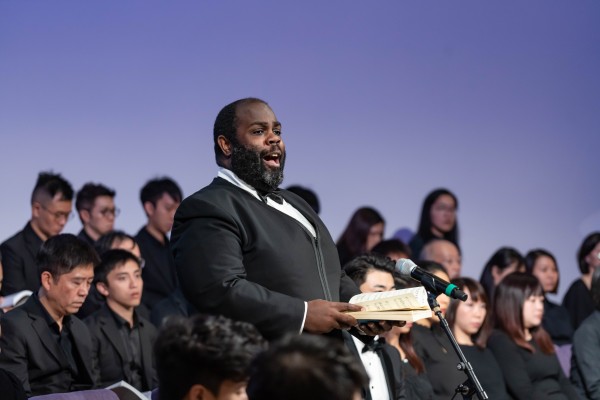 The Messiah with American countertenor Reginald Mobley