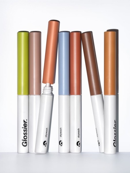 Glossier's Skywash eyeshadow, Gucci Beauty's lipstick and other new products you need for that summer glow